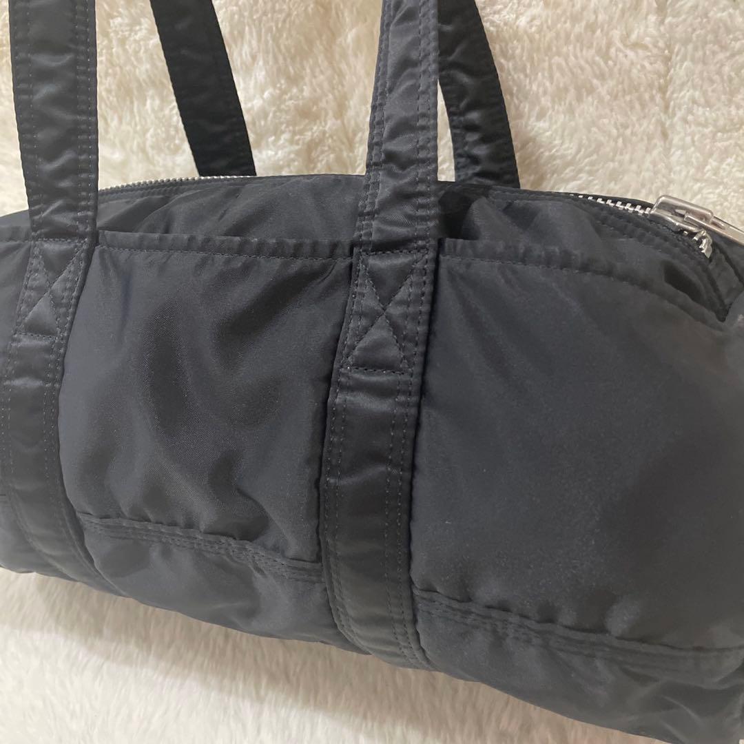 廃盤品　ポーター タンカー ミニボストンバッグ ミニドラム ミニダッフル黒