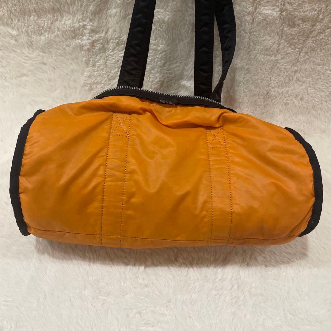 廃盤品　ポーター タンカー ミニボストンバッグ ミニドラム ミニダッフル黒