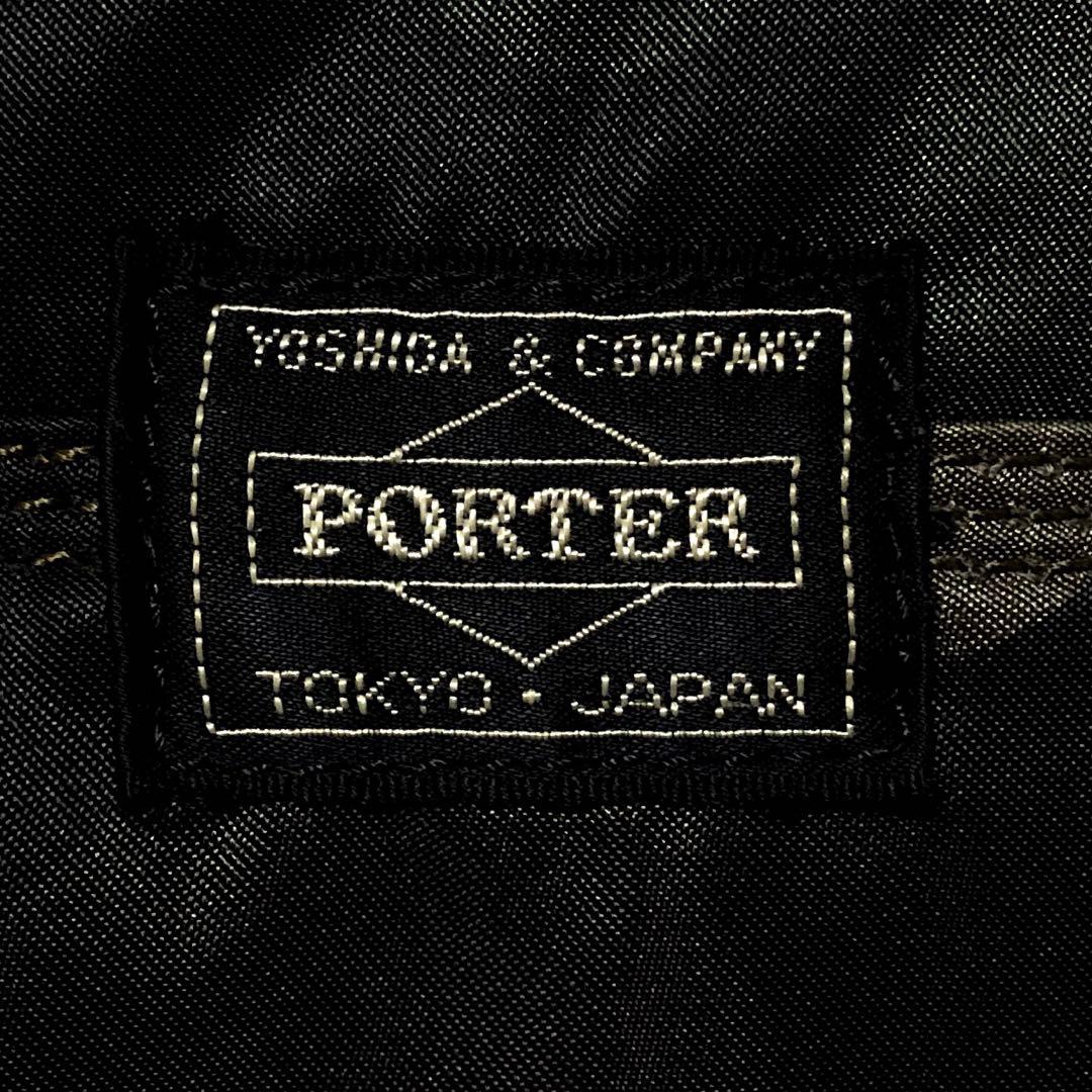 未使用級✨希少 30周年ポータータンカー ミニボストンバッグL カモフラグリーン