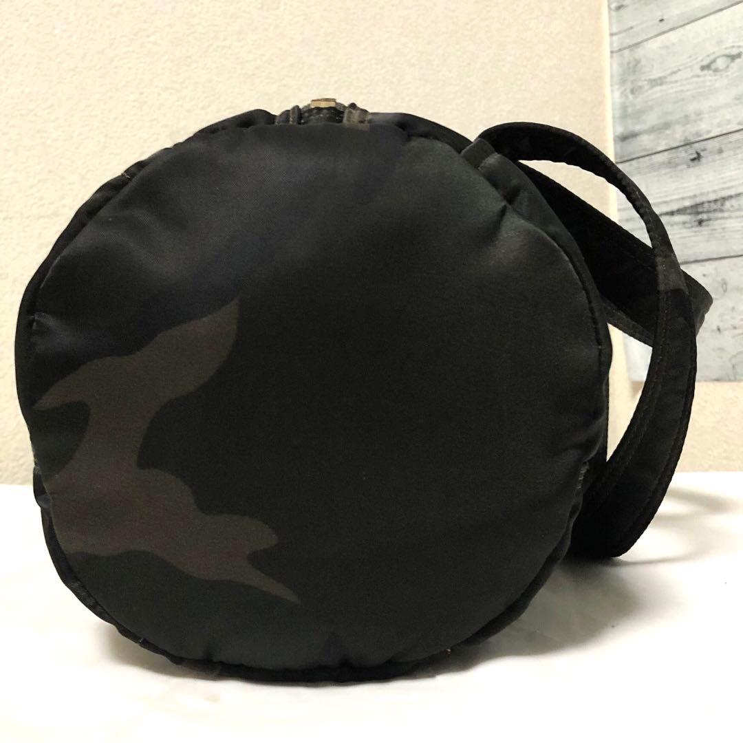 未使用級✨希少 30周年ポータータンカー ミニボストンバッグL カモフラグリーン