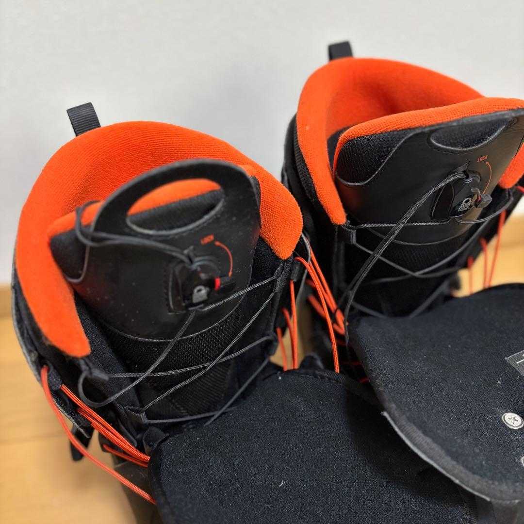 【使用1回のみ】Salomon FACTION スノボブーツ 27.5cm