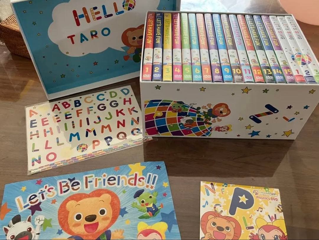 ミライグリッシュ Let's Have Fun DVD&CDセット