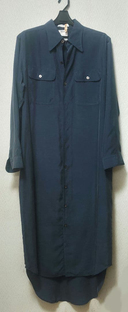 【MADISONBLUE】ハンプトン シルク シャツワンピース