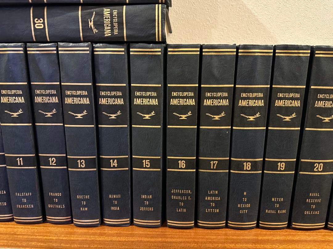 Encyclopedia Americana 全30巻セット