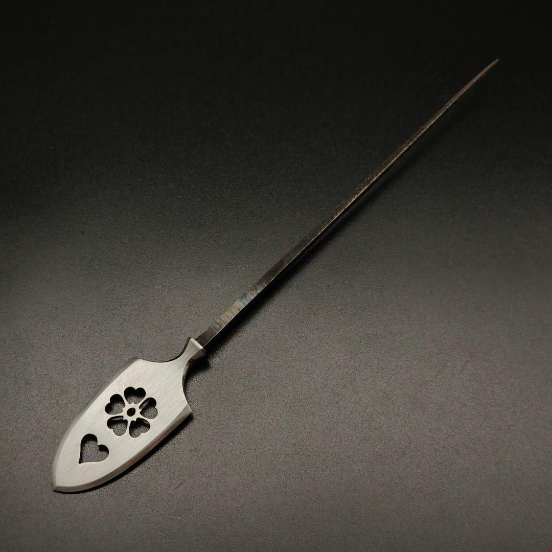 a*k様 年末セール武道具　矢じり　平根式　桜花猪目透　鏃　古式　弓道具　鉄製