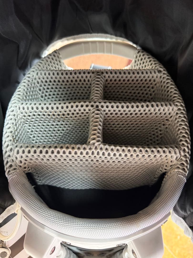 パーリーストライプキャディバッグ 89&ヘッドカバー3点