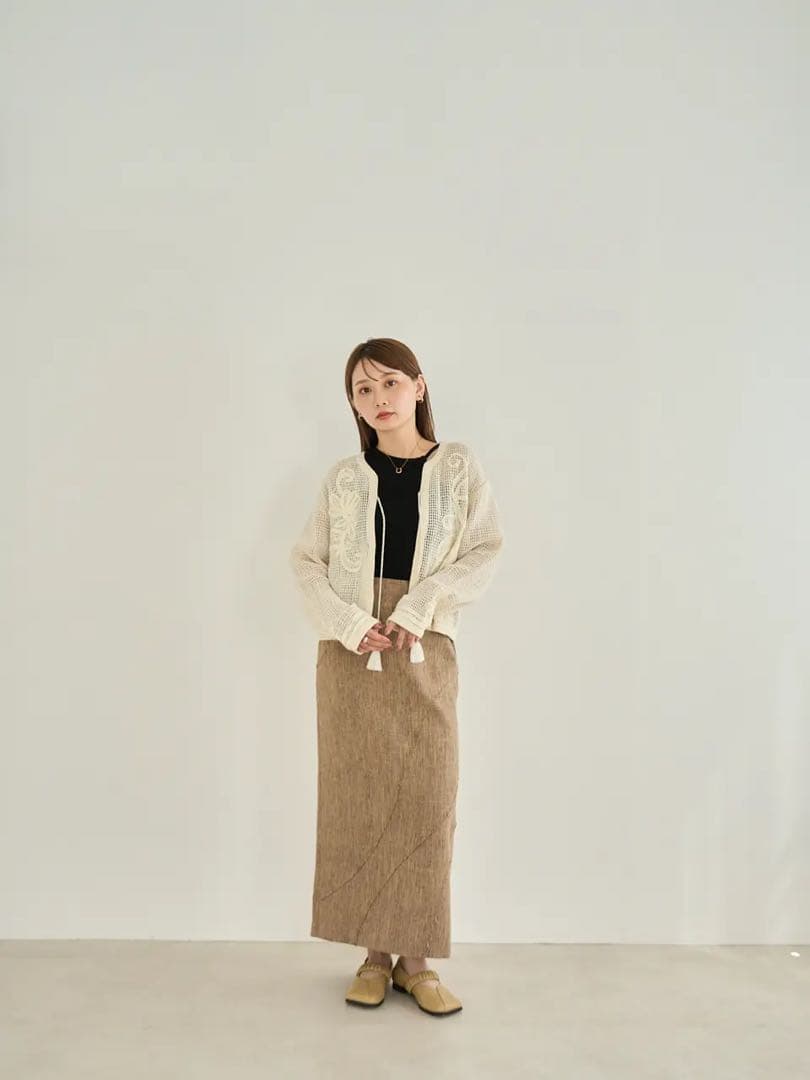 【専用出品】Eaphi SQUARE TOE SHOES サンドイエロー 36