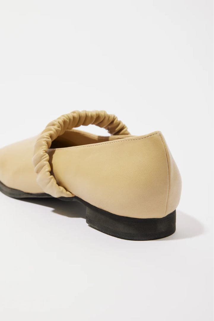 【専用出品】Eaphi SQUARE TOE SHOES サンドイエロー 36