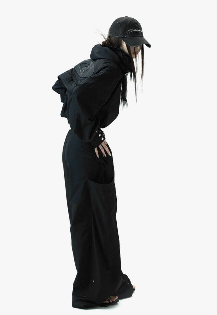 ジャケット・アウター theredthread S eyelet nylon jacket