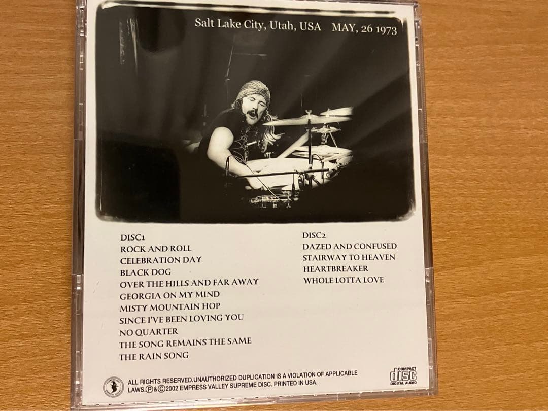 洋楽 LED ZEPPELIN IA ON MY MIND