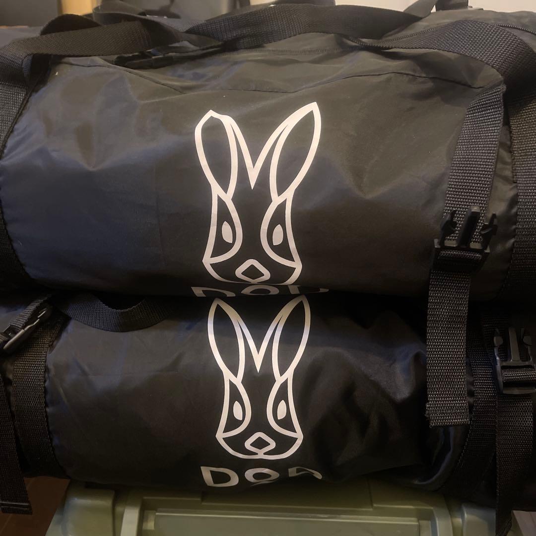 DOD ワンポールテント L ブラック DODグランドシート付き