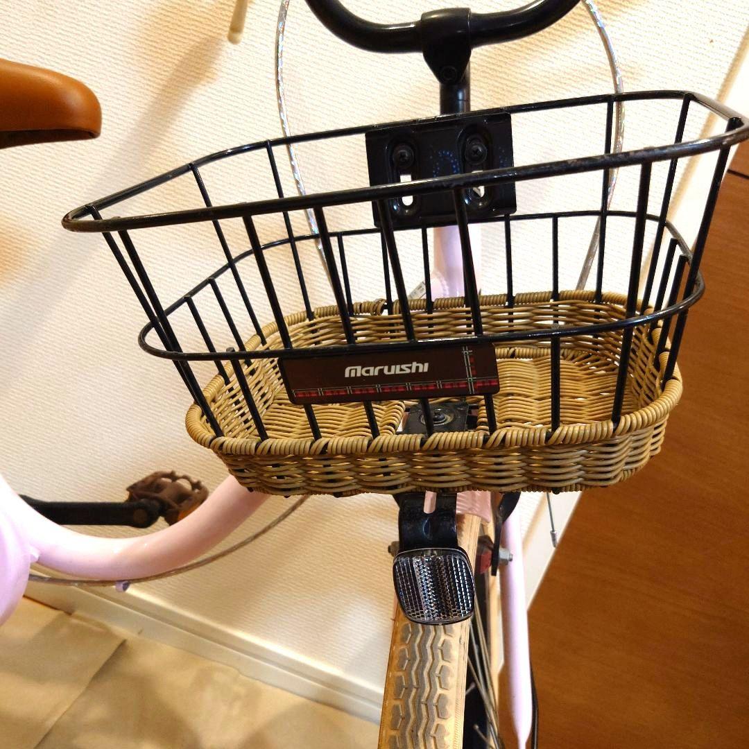 神奈川【直接引取のみ】川崎市中原区 子供用自転車 18インチ ピンク 女児向け