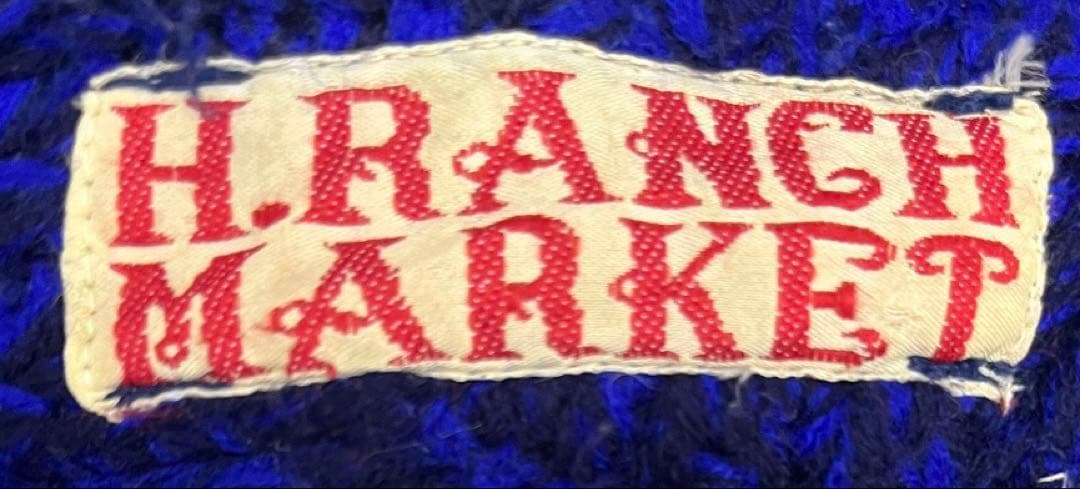 ハリウッドランチマーケット　マフラー　同型同色　キムタク着　HERO ape