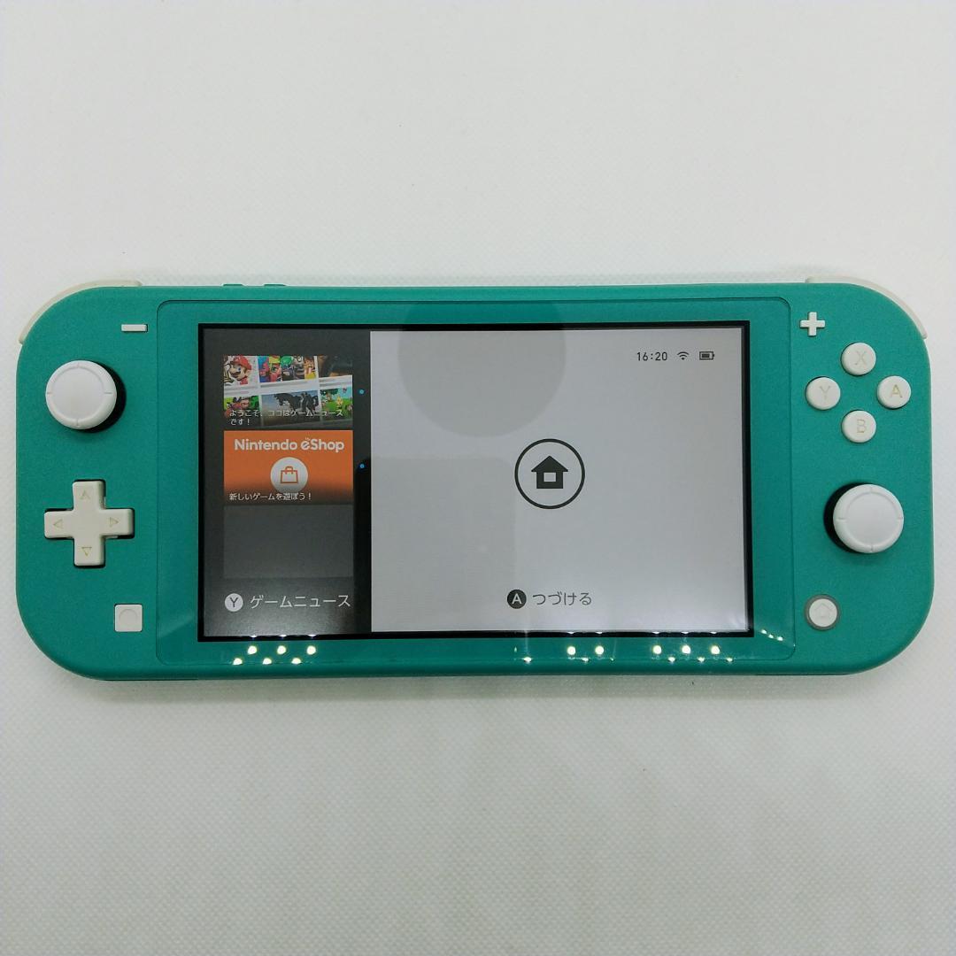 ①　動作正常　Nintendo Switch ライト　本体　ターコイズ　Lite