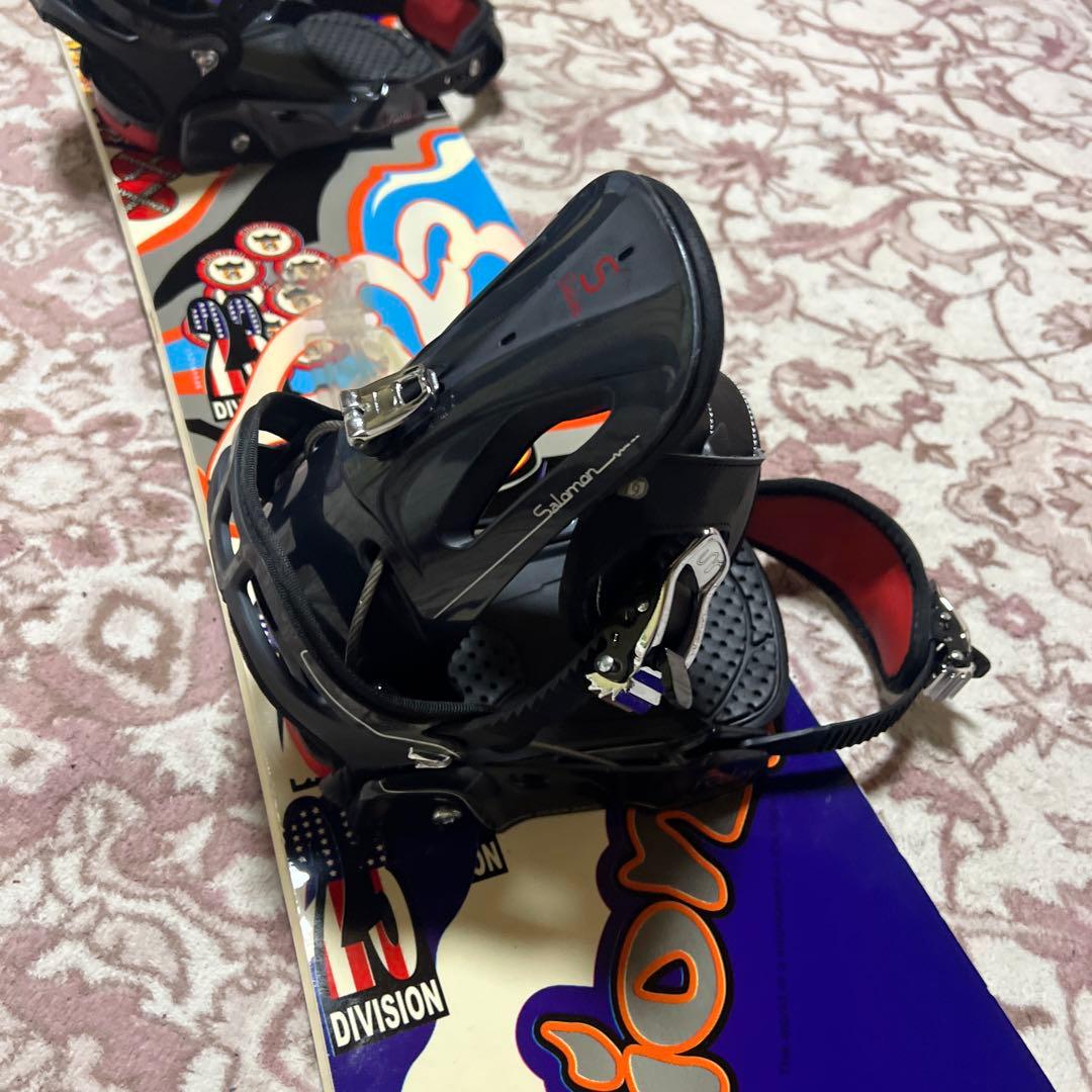 初心者向けスノーボードセット 152cm サロモン バイン付