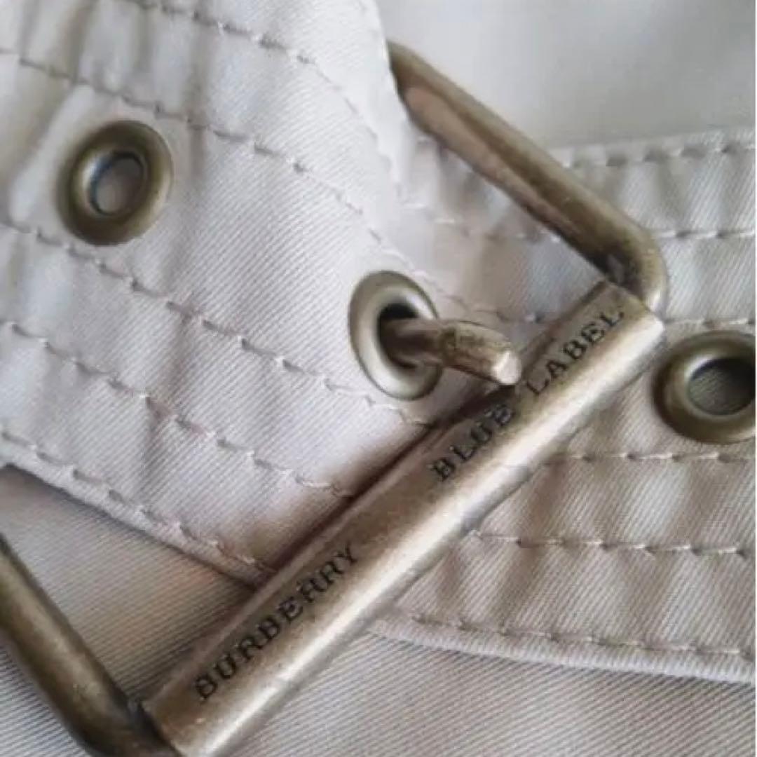 BURBERRY BLUE バーバリーブルーレーベル ベルト付きトレンチコート