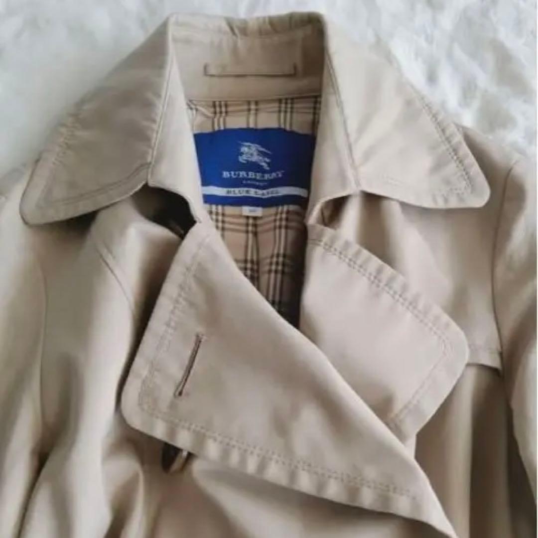 BURBERRY BLUE バーバリーブルーレーベル ベルト付きトレンチコート