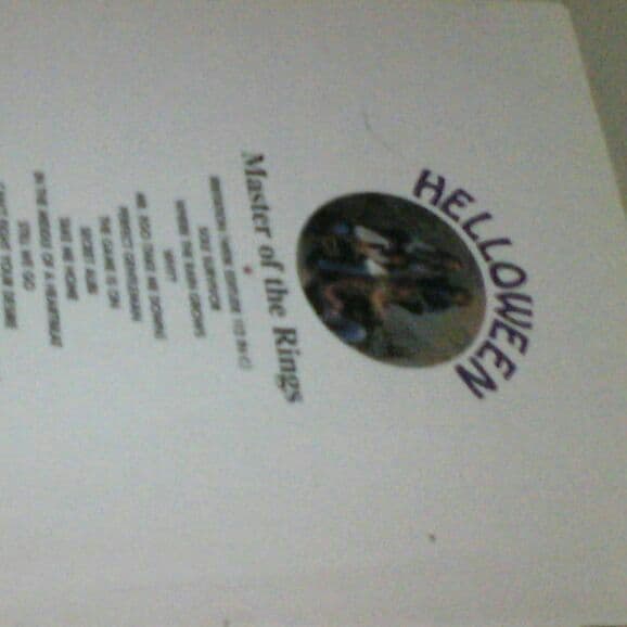 Helloween,MasterOf the rings,Bandscore楽譜