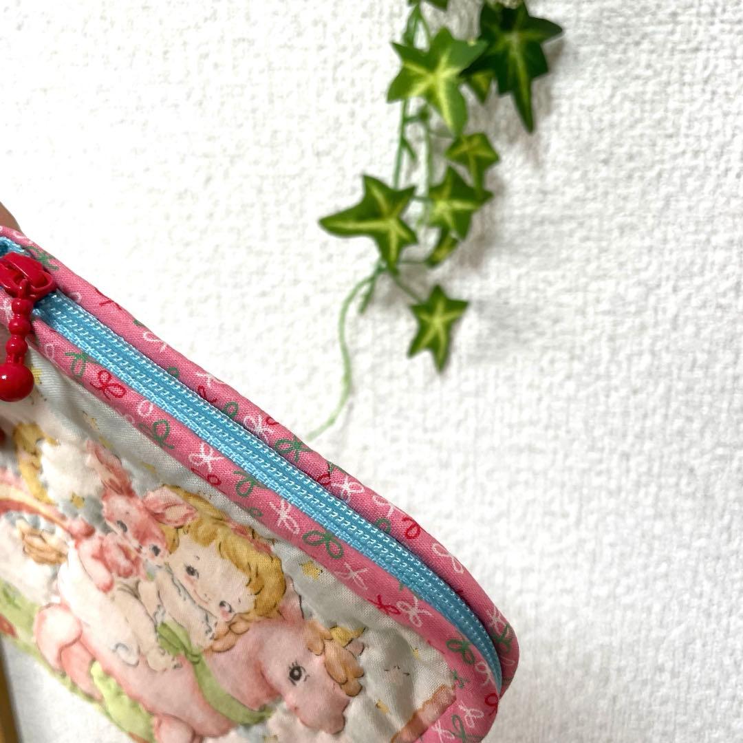 ハローベイビー　L字ファスナーポーチ