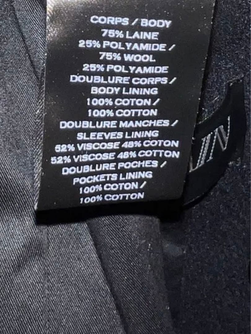 【最終値下げ・入手困難】BALMAIN ジップ ピーコート