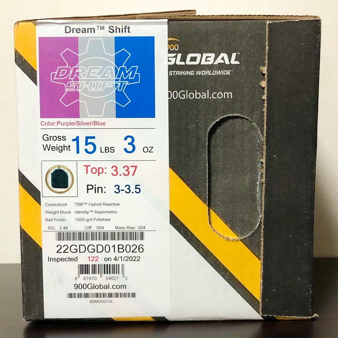 《メーカー生産終了完売品》 ドリームシフト 900グローバル 新品 15ポンド