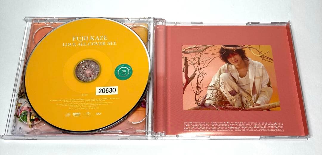 藤井風　初回盤CD ２枚セット HELP EVER HURT NEVER 等