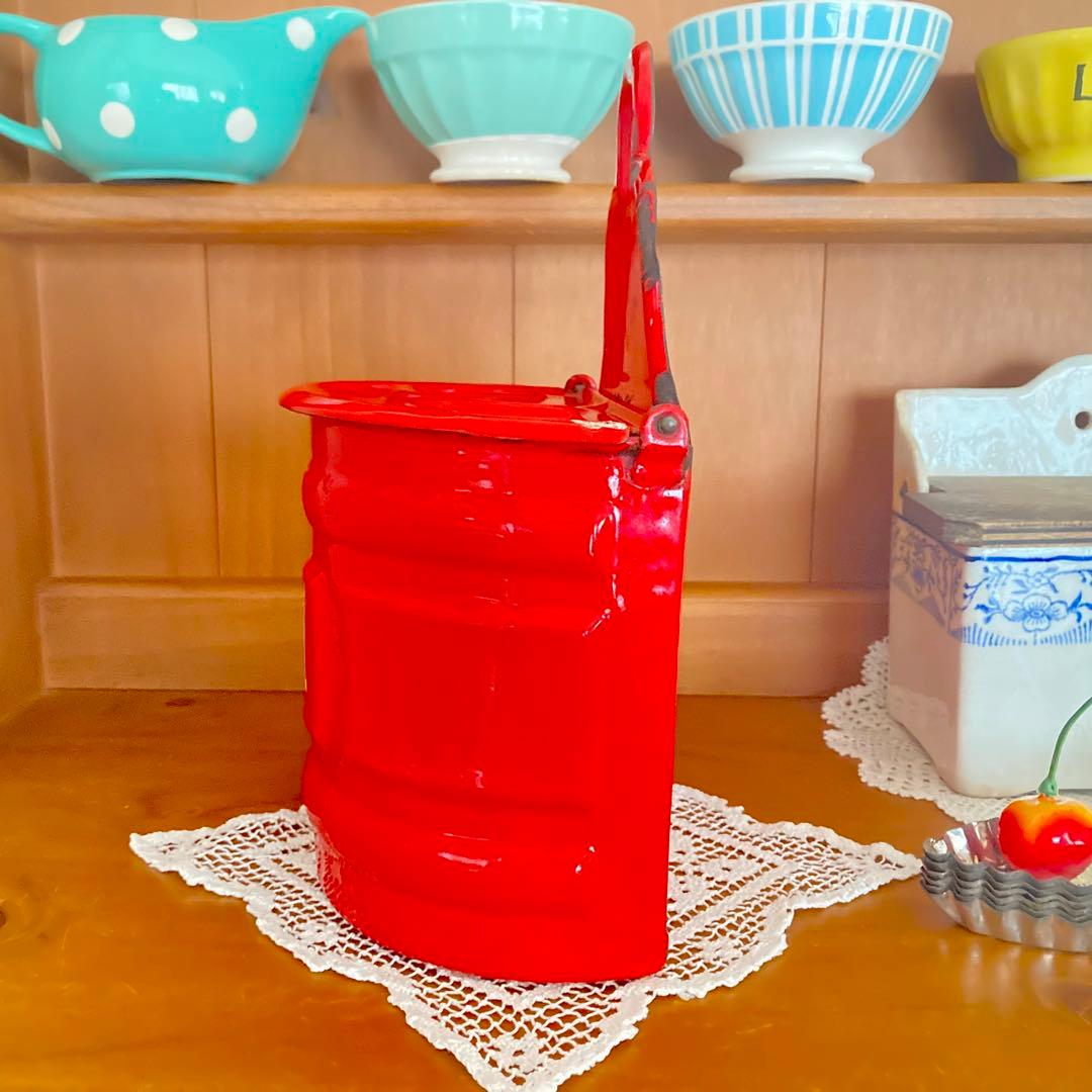 お値下げ＆特別なおまけ付きꕤ︎︎ フランスアンティーク ꕤ︎︎ Sel(お塩)ホウロウ缶