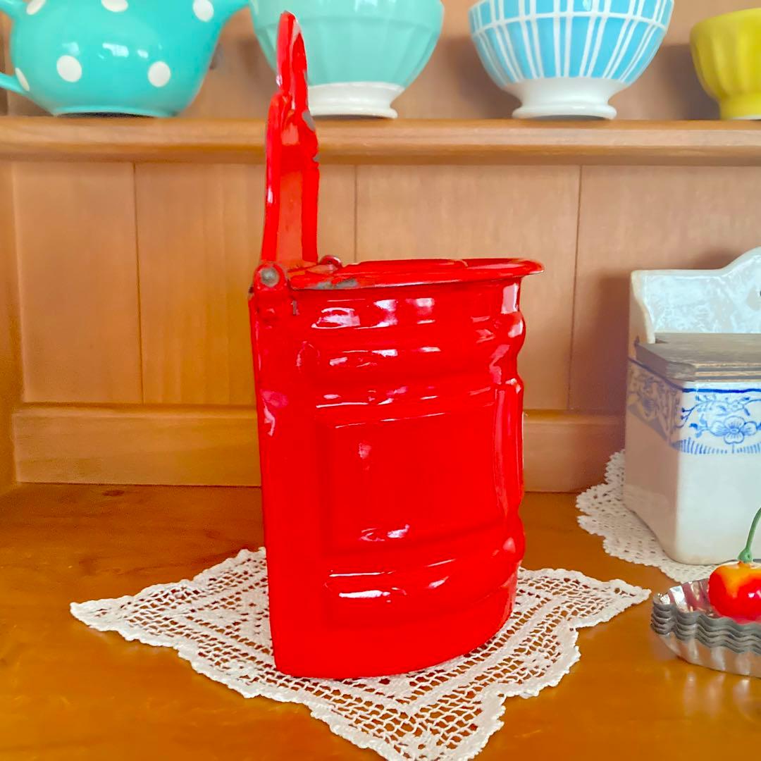 お値下げ＆特別なおまけ付きꕤ︎︎ フランスアンティーク ꕤ︎︎ Sel(お塩)ホウロウ缶