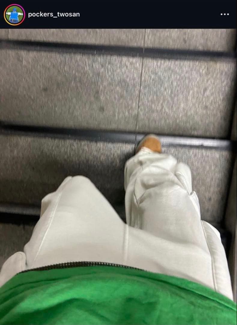 Entire Studios スウェット カーゴ パンツ オリーブ O代官山