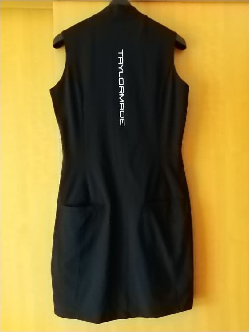 TaylorMade★バックロゴブラックワンピーステーラーメイドレディースゴルフ