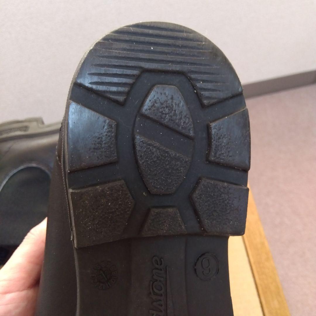 サイドゴアブーツ ブラック レザー