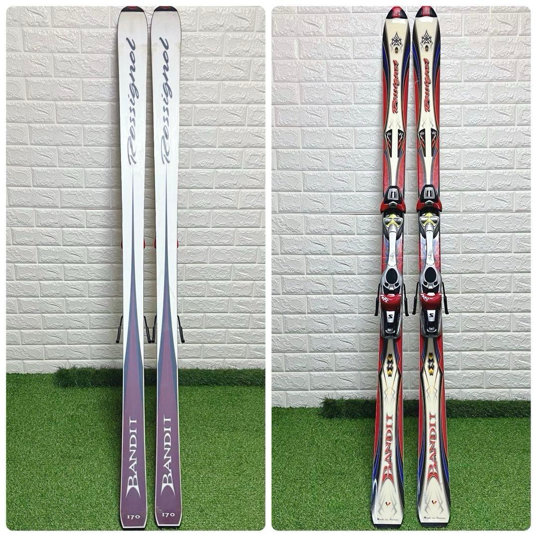 ロシニョール スキー板 170cm サロモン ビンディング バンディット