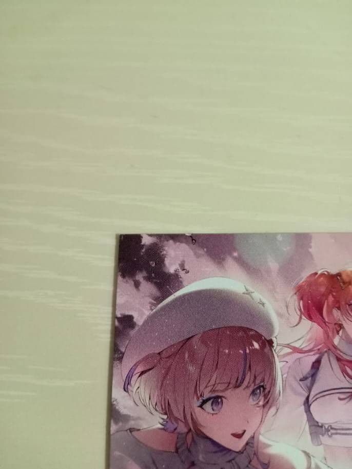 ホロライブ　ReGLOSS　アルバム　火威青直筆サイン