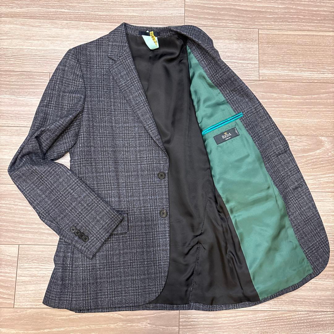 【美品】Paul Smithチェック柄 テーラードジャケット