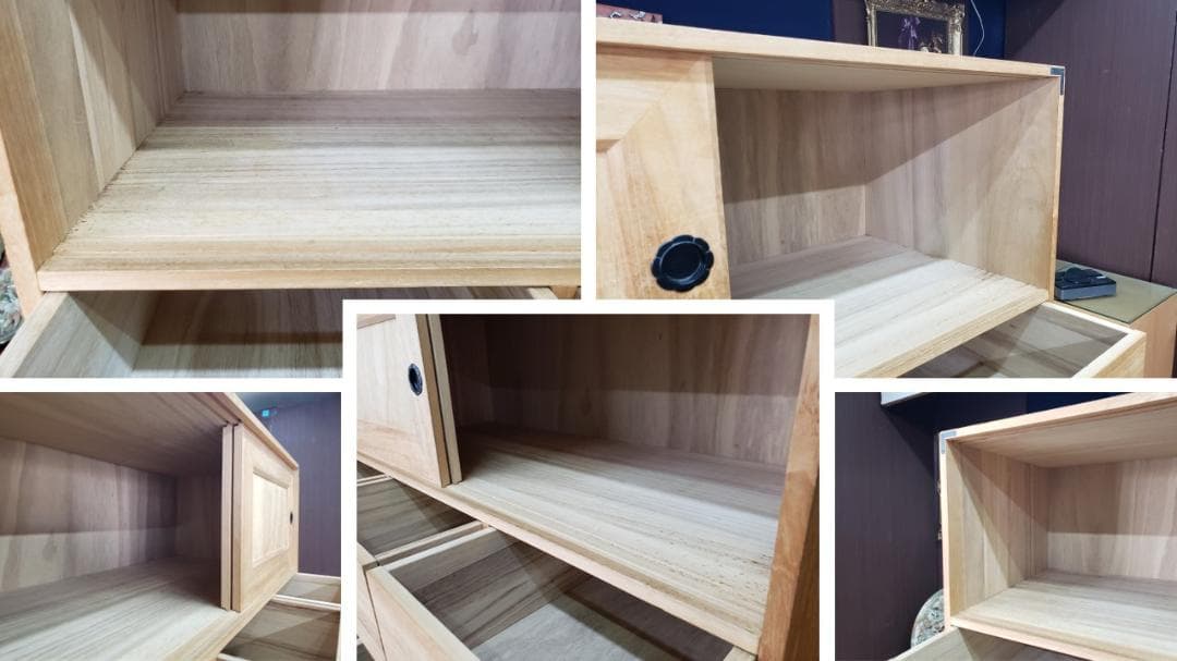 puku puku　C38　桐 2段 箪笥