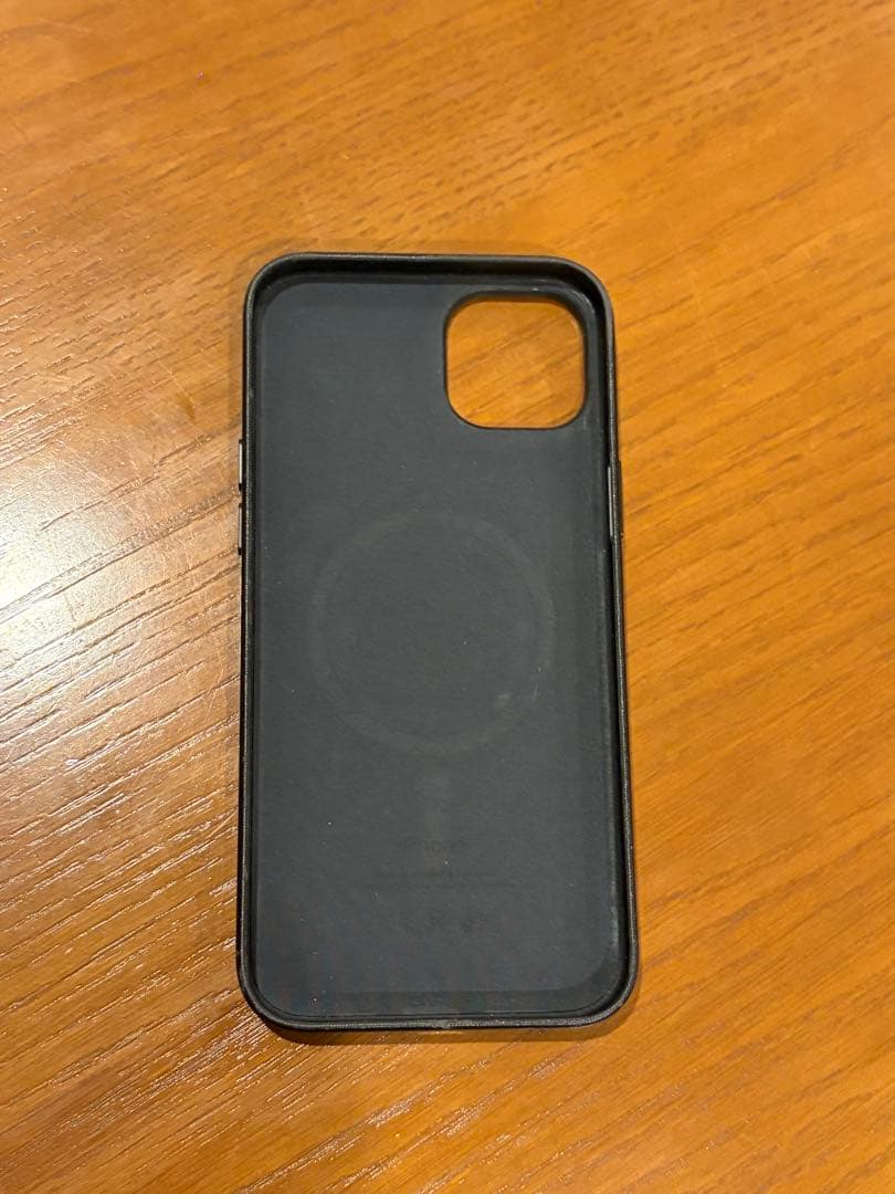 iPhone15Plus128GBブラックSIMフリーファインウーブンケース付き