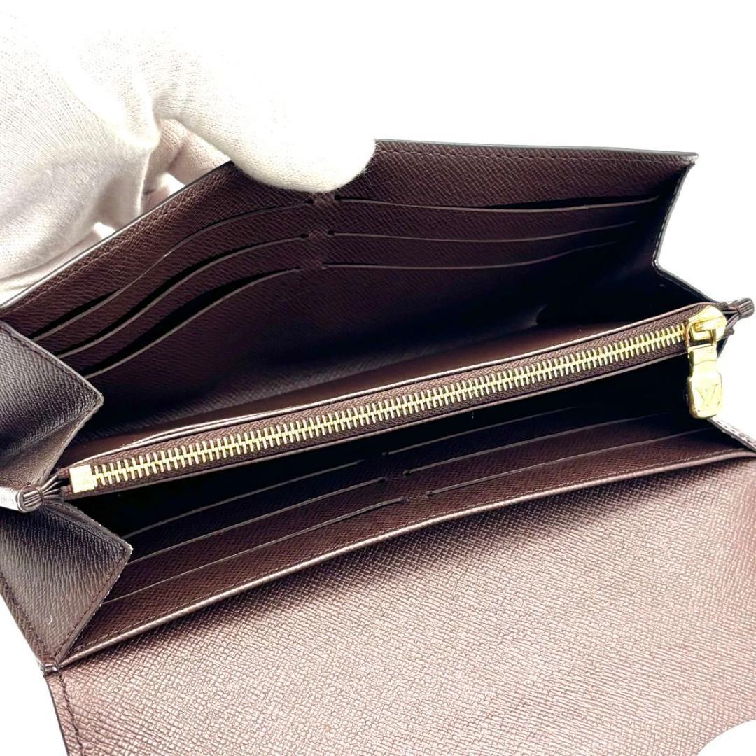 【新型IC】ルイヴィトン ポルトフォイユ サラ ダミエ 長財布 16カード