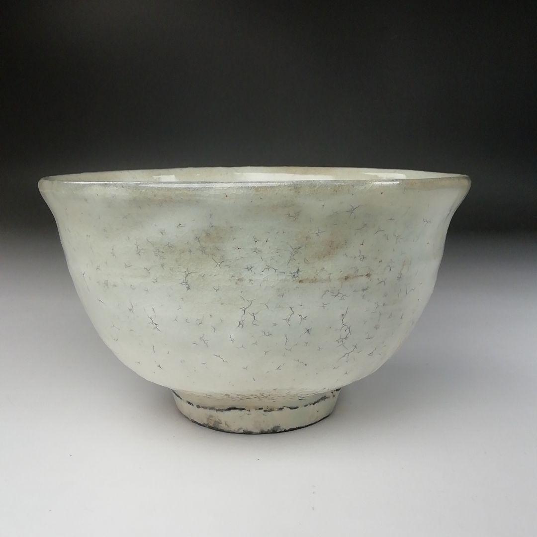 Ｔ２４５　茶碗　『萩焼』『粉引　鬼熊川　茶碗』『煌雪窯　清水啓功』　共箱　茶道具