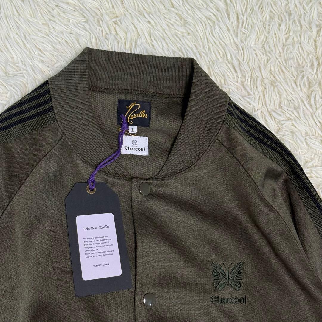 merryNeedles別注 Charcoal トラックジャケット