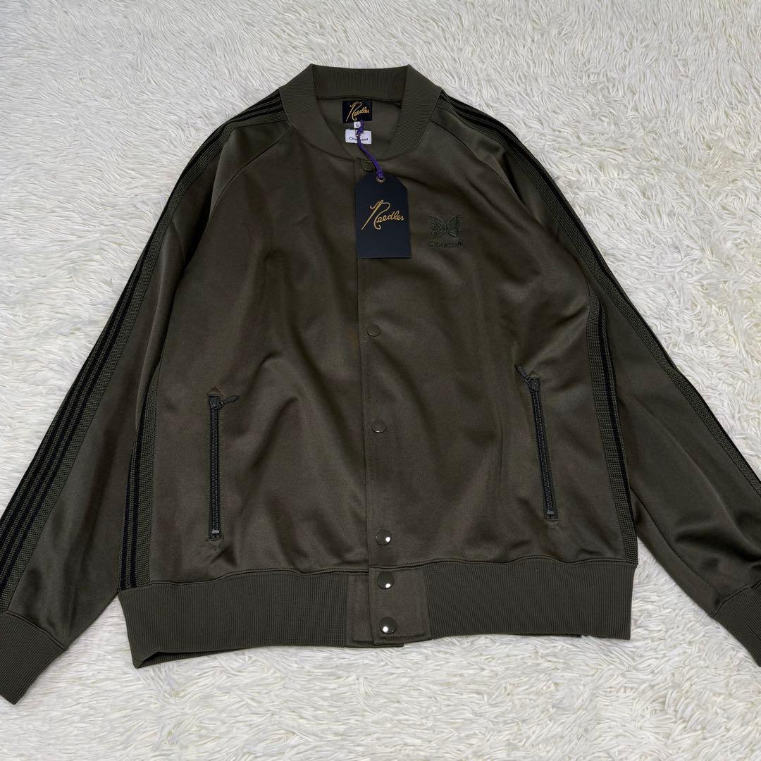 merryNeedles別注 Charcoal トラックジャケット