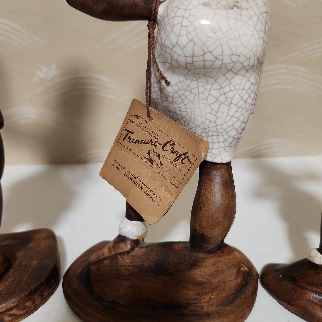 MICOTトレジャークラフト1959年 フラダンス陶器製 3体セット