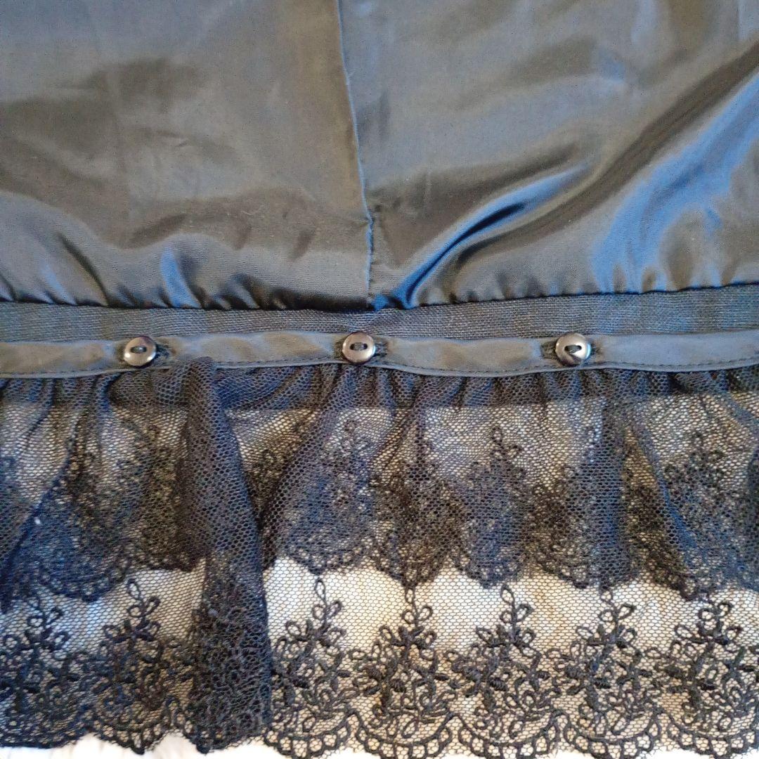 axes femme ベスト 編み上げリボン レース付き ゴスロリ ゴシック M