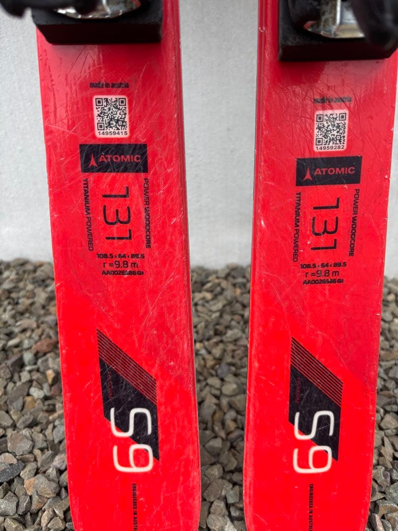 キッズ　Atomic S9 スキー 131cm