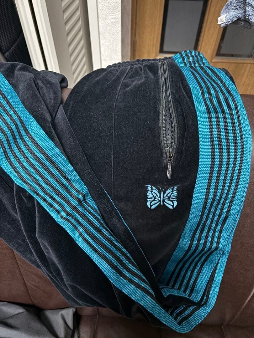 ベロア　xsブラック　ブルー　ニードルス　ニードルズ　needles