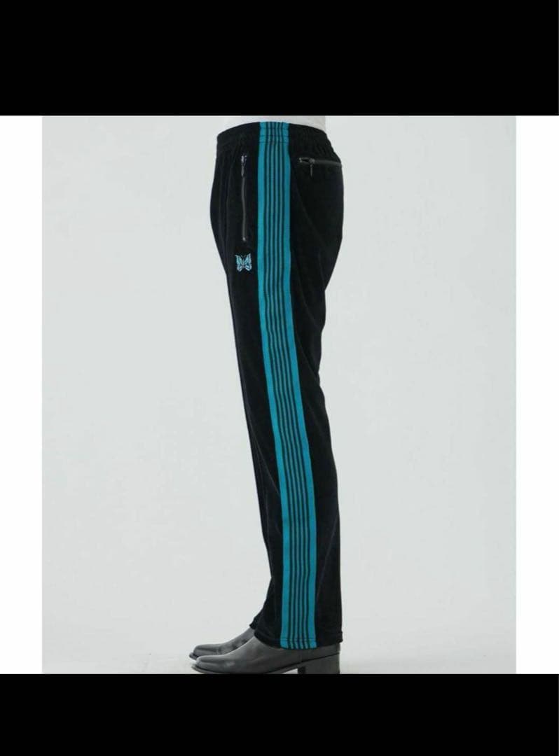 ベロア　xsブラック　ブルー　ニードルス　ニードルズ　needles