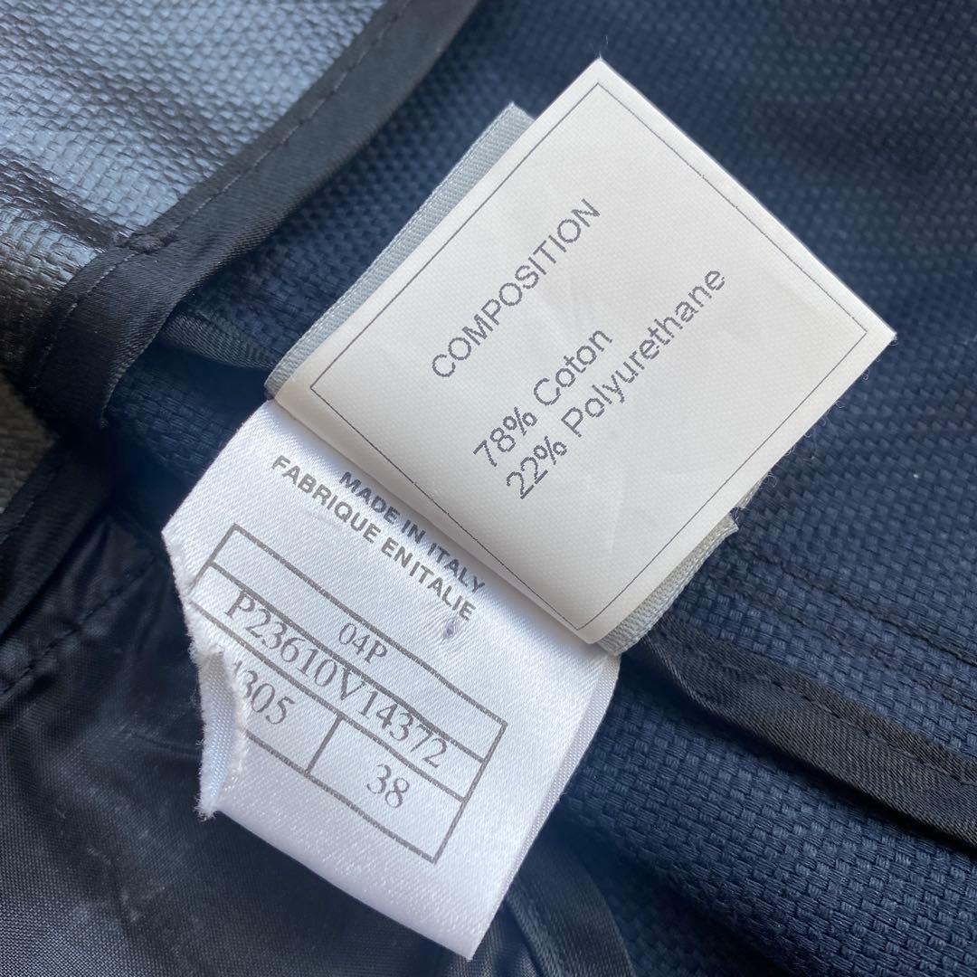 CHANEL ブラック ミニ　スカート　スポーツライン