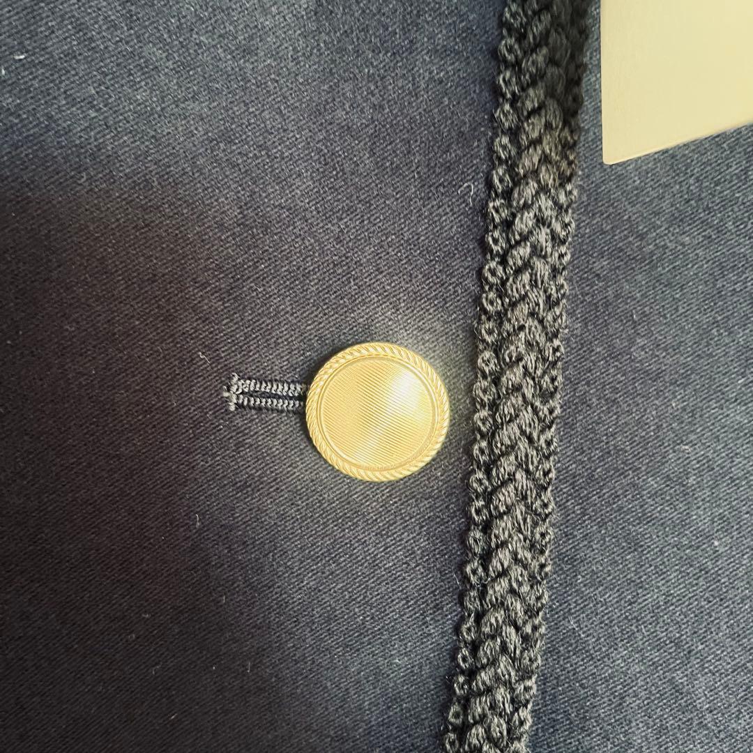 新品☆TOMORROWLAND コットンモールスキン クルーネックジャケット