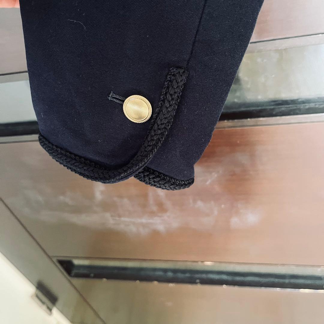 新品☆TOMORROWLAND コットンモールスキン クルーネックジャケット