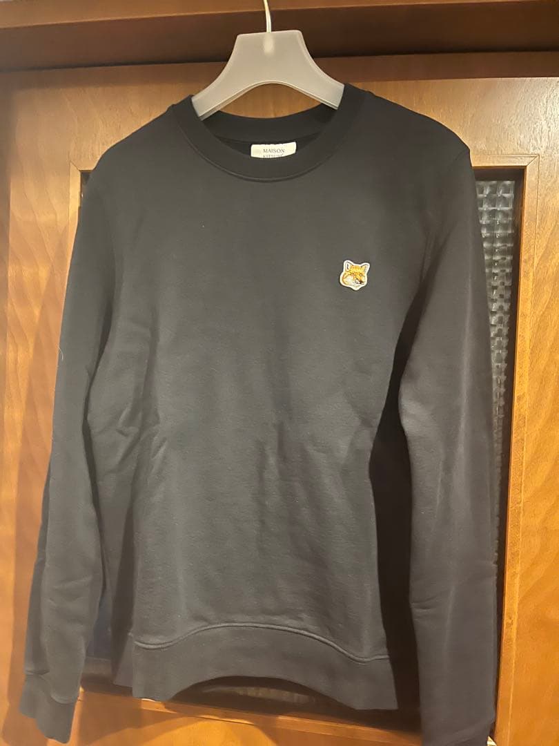 【値下げ不可】レディース・メゾンキツネ・スウェット・黒・M