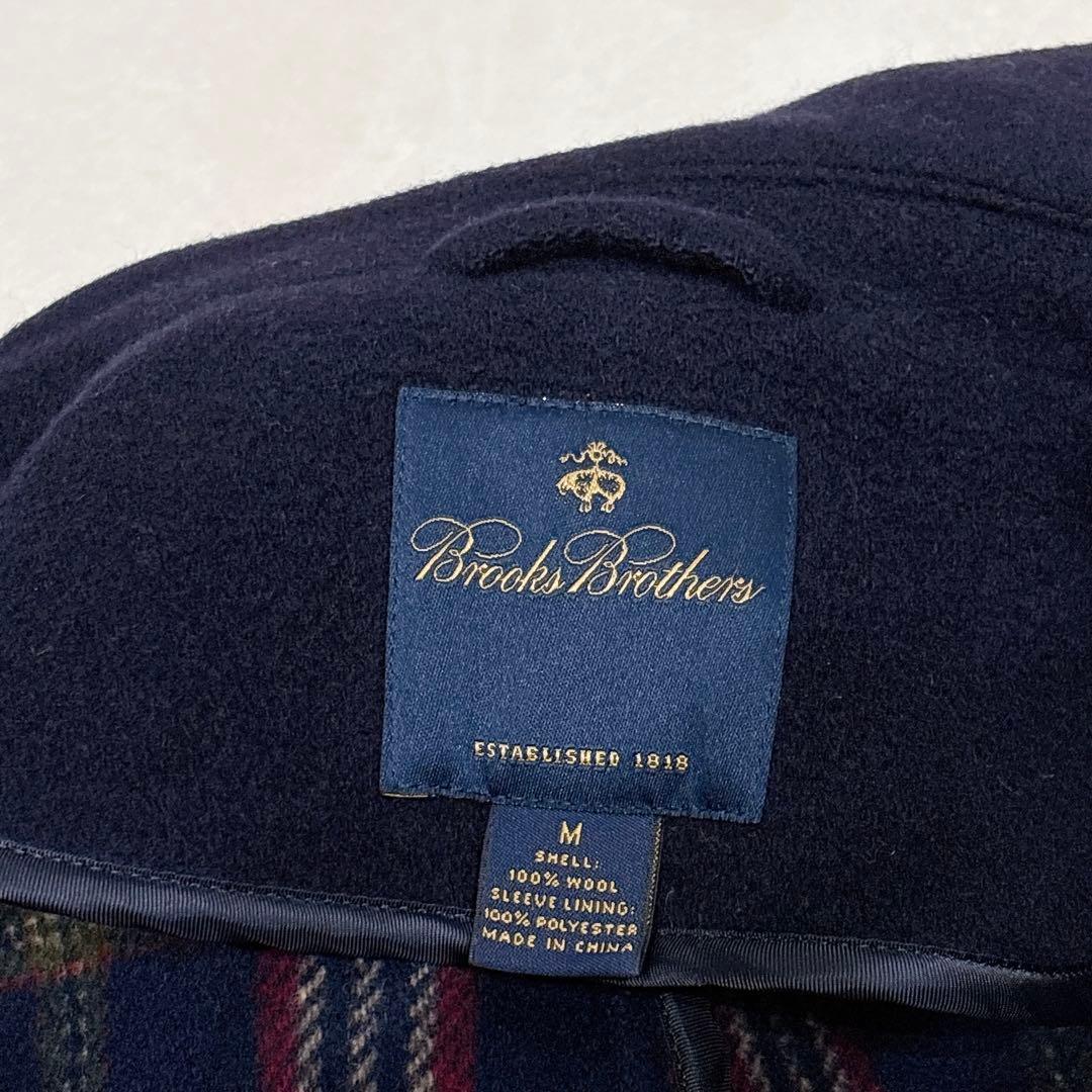 ほぼ未使用✨　ブルックスブラザーズ　ダッフルコート　ウール　ネイビー　2way